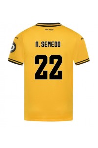 Wolves Nelson Semedo #22 Voetbaltruitje Thuis tenue 2024-25 Korte Mouw